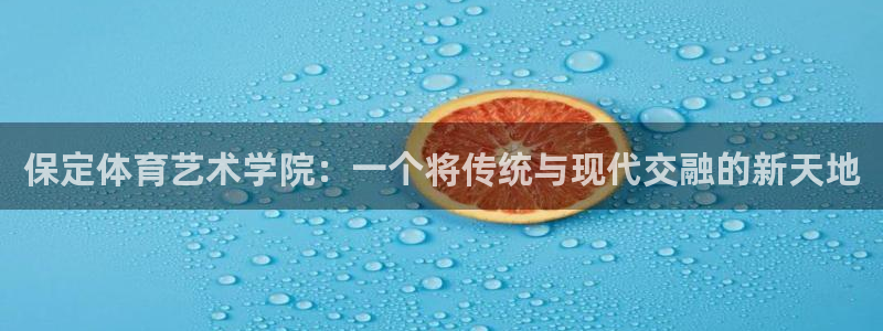 菲律宾ug环球官网：保定体育艺术学院：一个将传统与现代交融的新天地